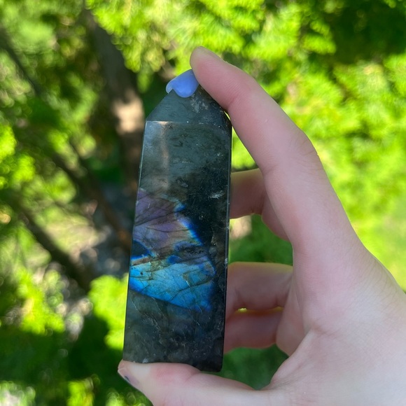 Labradorite Crystal Tower - Picture 2 of 6